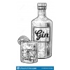 vetro-per-bottiglie-di-gin-cocktail-e-woodcut-ghiaccio-bevande-granelli-un-bicchiere-con-calce-o-limone-accompagnate-da-una-159010402_2001558518