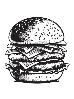 doppio-hamburger-fast-food-disegno-disegnato-a-mano-2n9td99